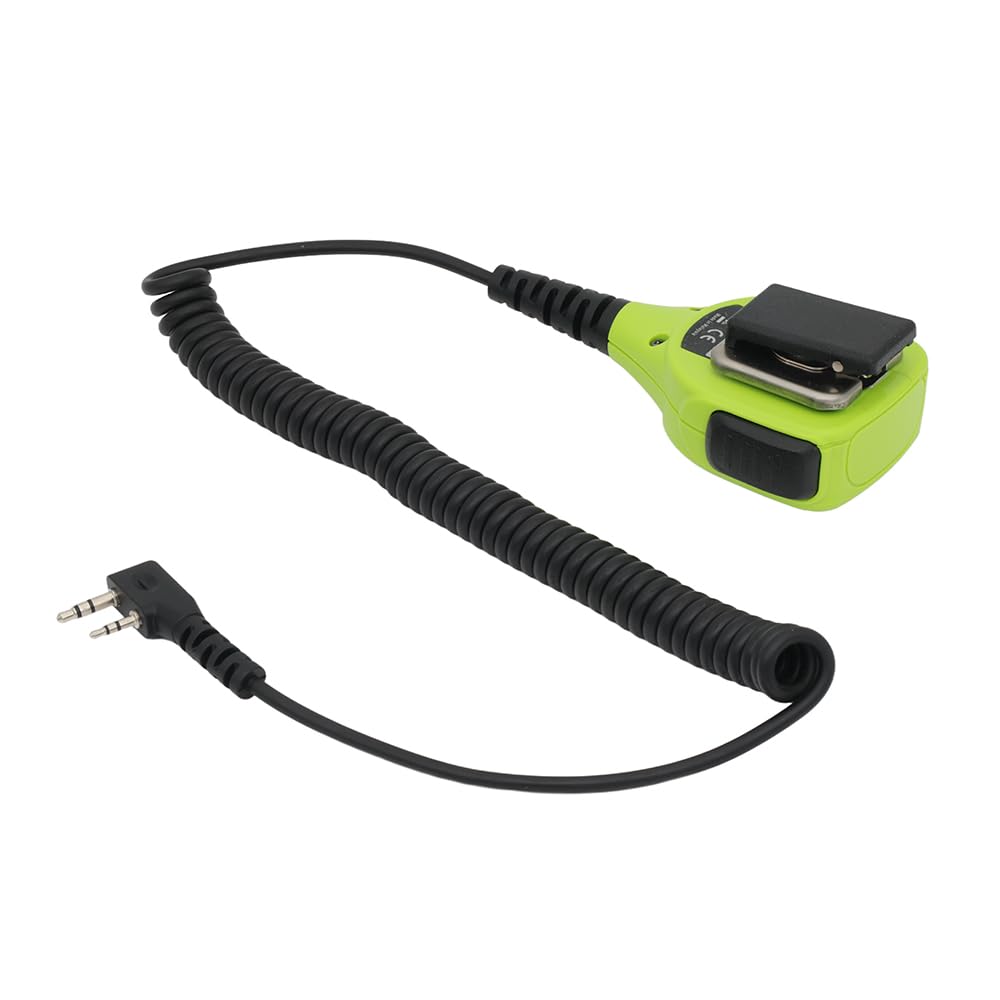 Amazon.com: 2 Pin K Plug Handheld Speaker Mic Microphone for